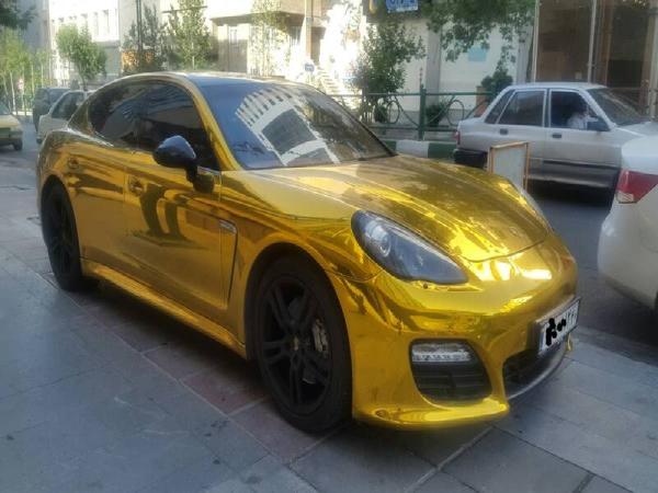 رنگ خودرو طلایی